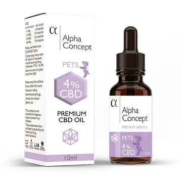 CBD ulje za kućne ljubimce 4% – 10 ml