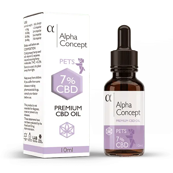 CBD ulje za ljubimce 7% – 10 ml