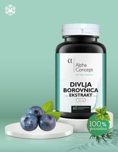 Divlja borovnica ekstrakt